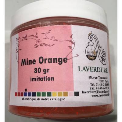 MINE ORANGE IMITATION Boite Petit Modèle 80GR