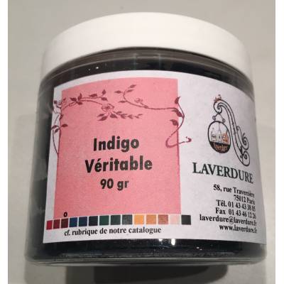 INDIGO VERITABLE Boite Petit Modèle  90Gr