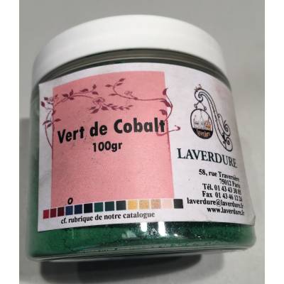 VERT DE COBALT Boite Petit Modèle 100Gr