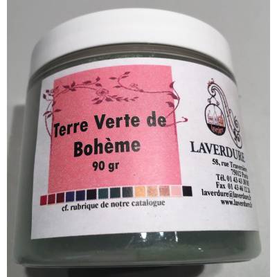 TERRE VERTE DE BOHEME Boite Petit Modèle 90Gr