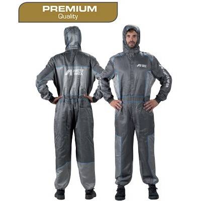 COMBINAISON PEINTRE POLYESTER GRISE LONGUE DUREE