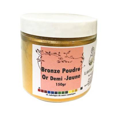 Bronze poudre or demi-jaune