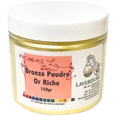 Bronze poudre or riche