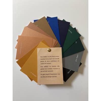 Nuancier ors minéraux