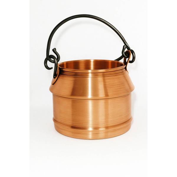 POT A COLLE EN CUIVRE VERITABLE 1L