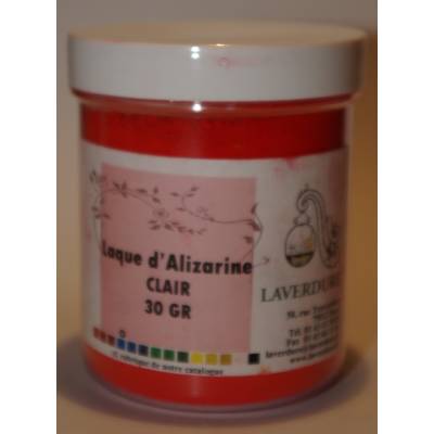 Laque d'alizarine claire
