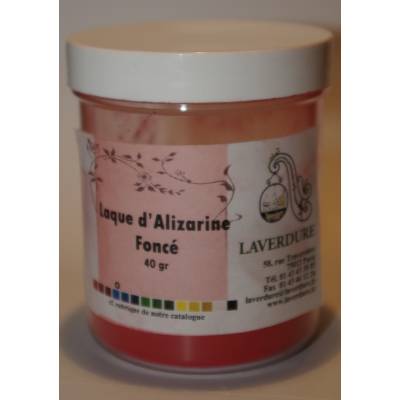 Laque d'alizarine foncée
