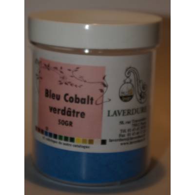 Bleu de cobalt verdâtre
